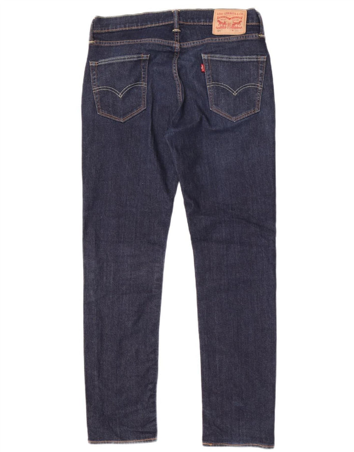 Levi's Hombre 511 Slim Jeans W34 L32 Algodón Azul Marino