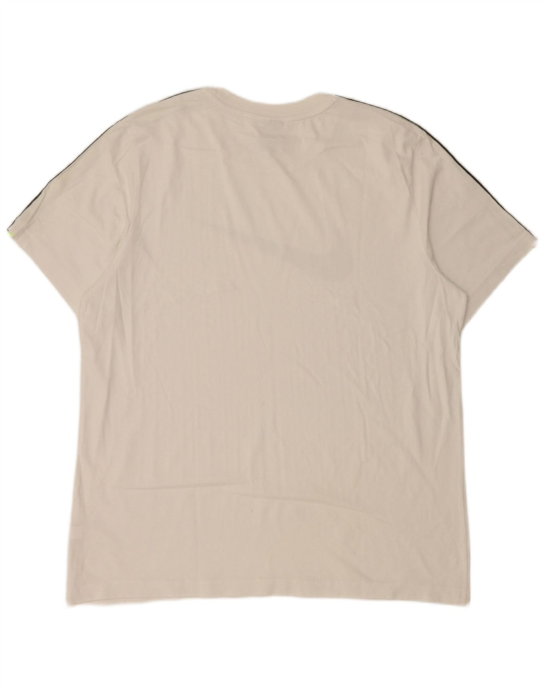 Nike Camiseta gráfica para hombre Top XL Blanco Colorblock
