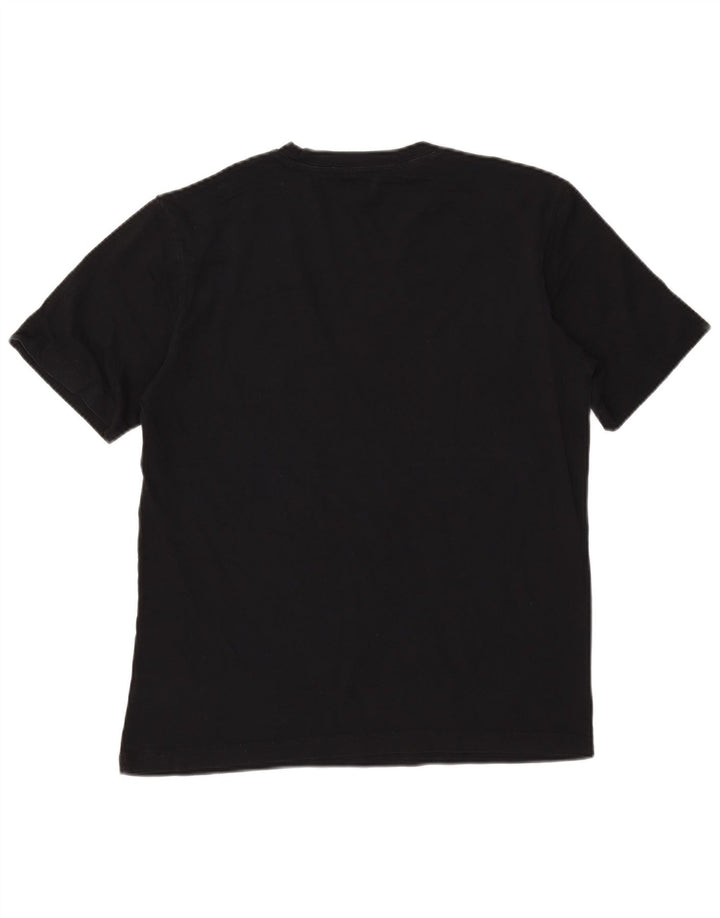 Calvin Klein Jeans Hombre Camiseta Gráfica Top Mediano Negro