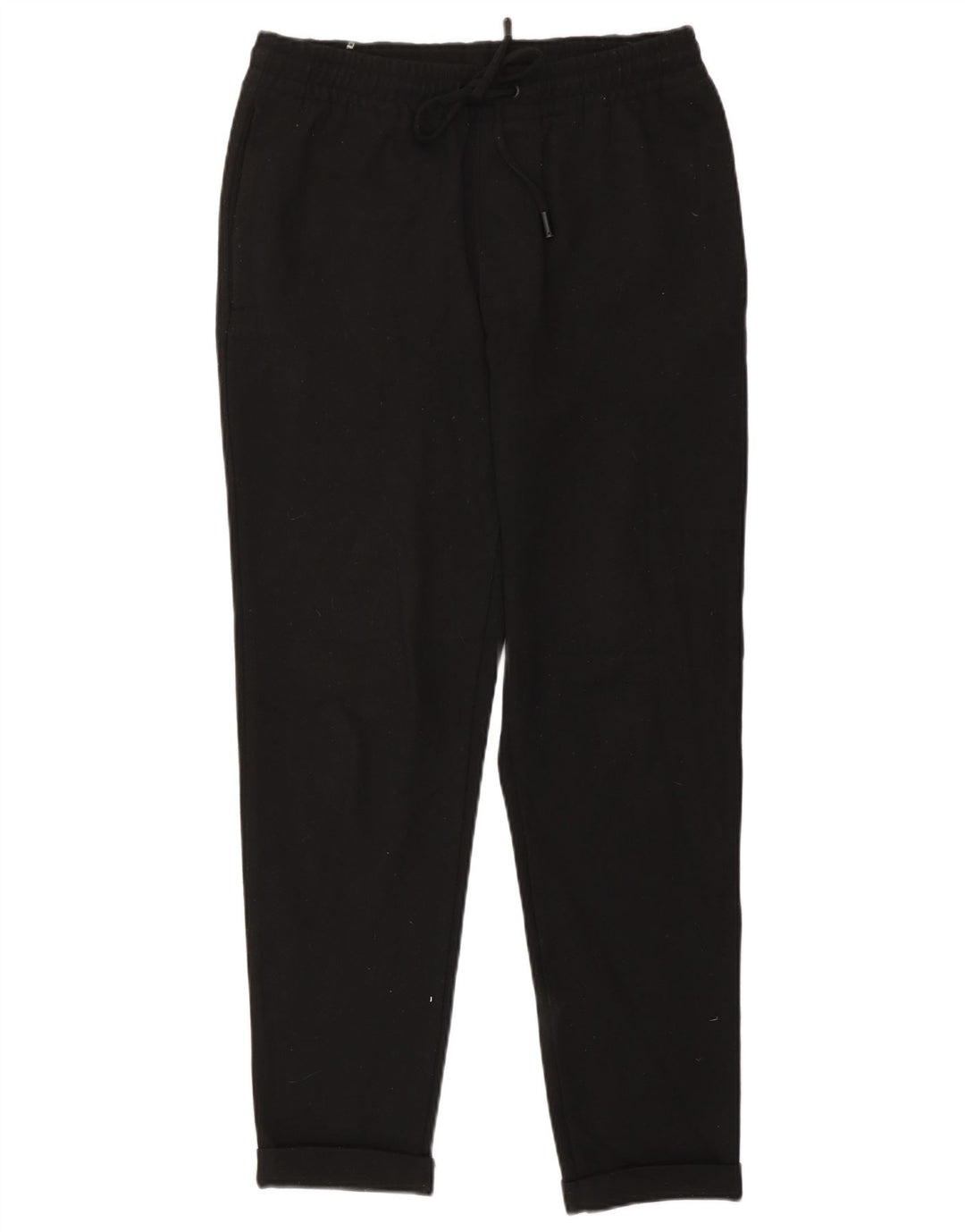 Zara Hombre Pantalones Casuales Pequeño W30 L27 Negro