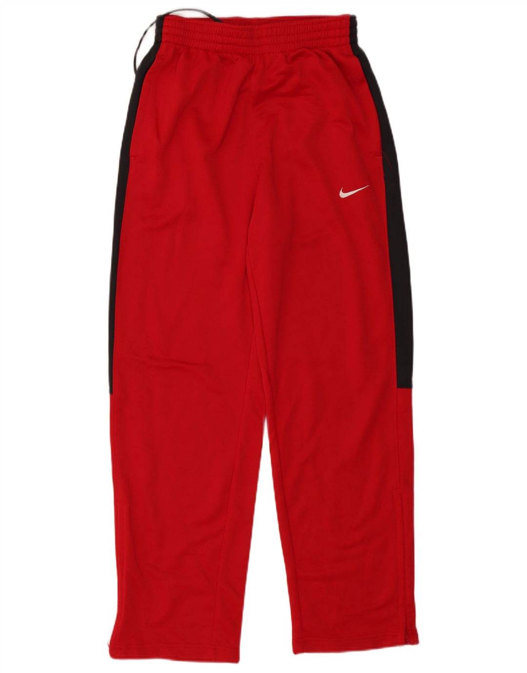 NIKE Hombre Dri Fit Pantalones De Chándal Pequeño Rojo Colorblock Poliéster