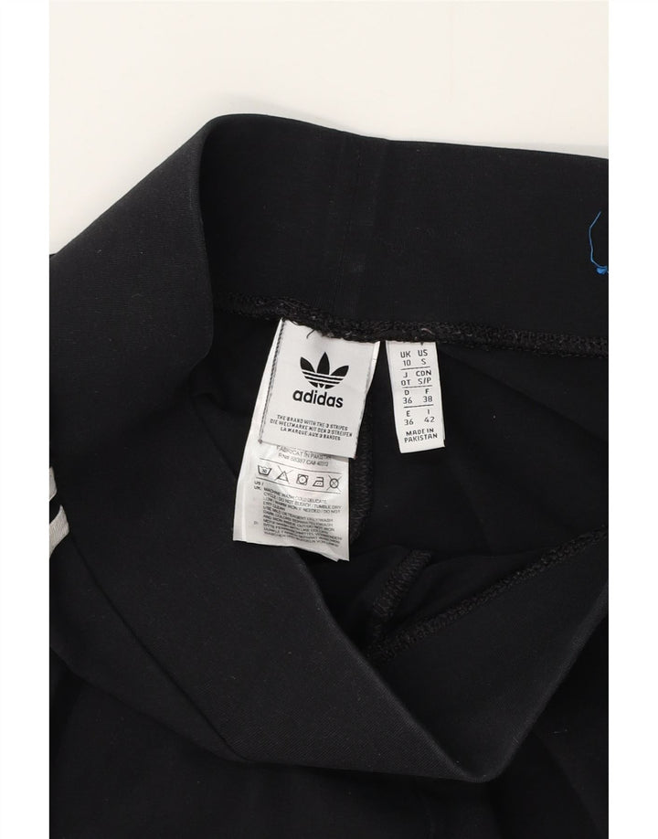 Adidas Leggings para mujer Reino Unido 10 Pequeño Algodón Negro