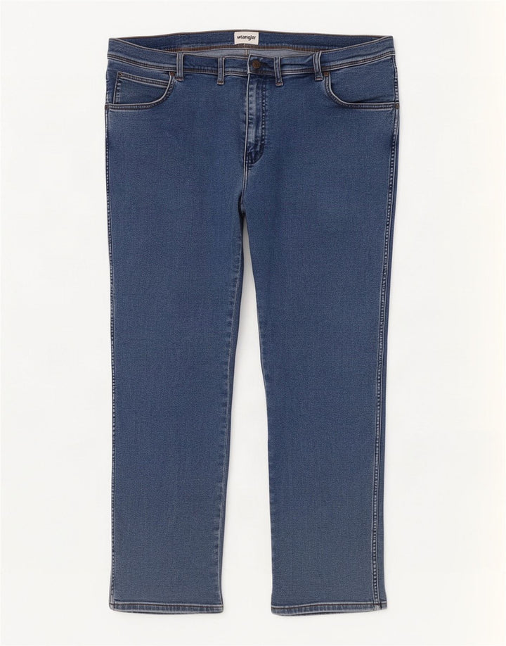 Wrangler Vaqueros Rectos Texas Para Hombre W44 L32 Azul