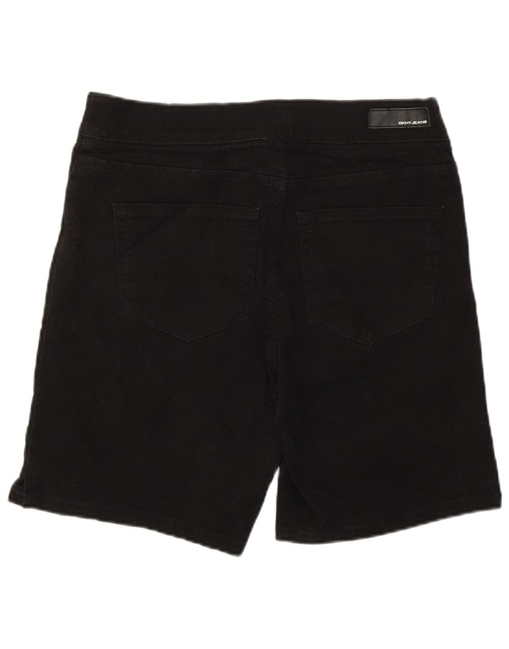 Shorts Vaqueros Mujer Dkny Medium W30 Negro Algodón