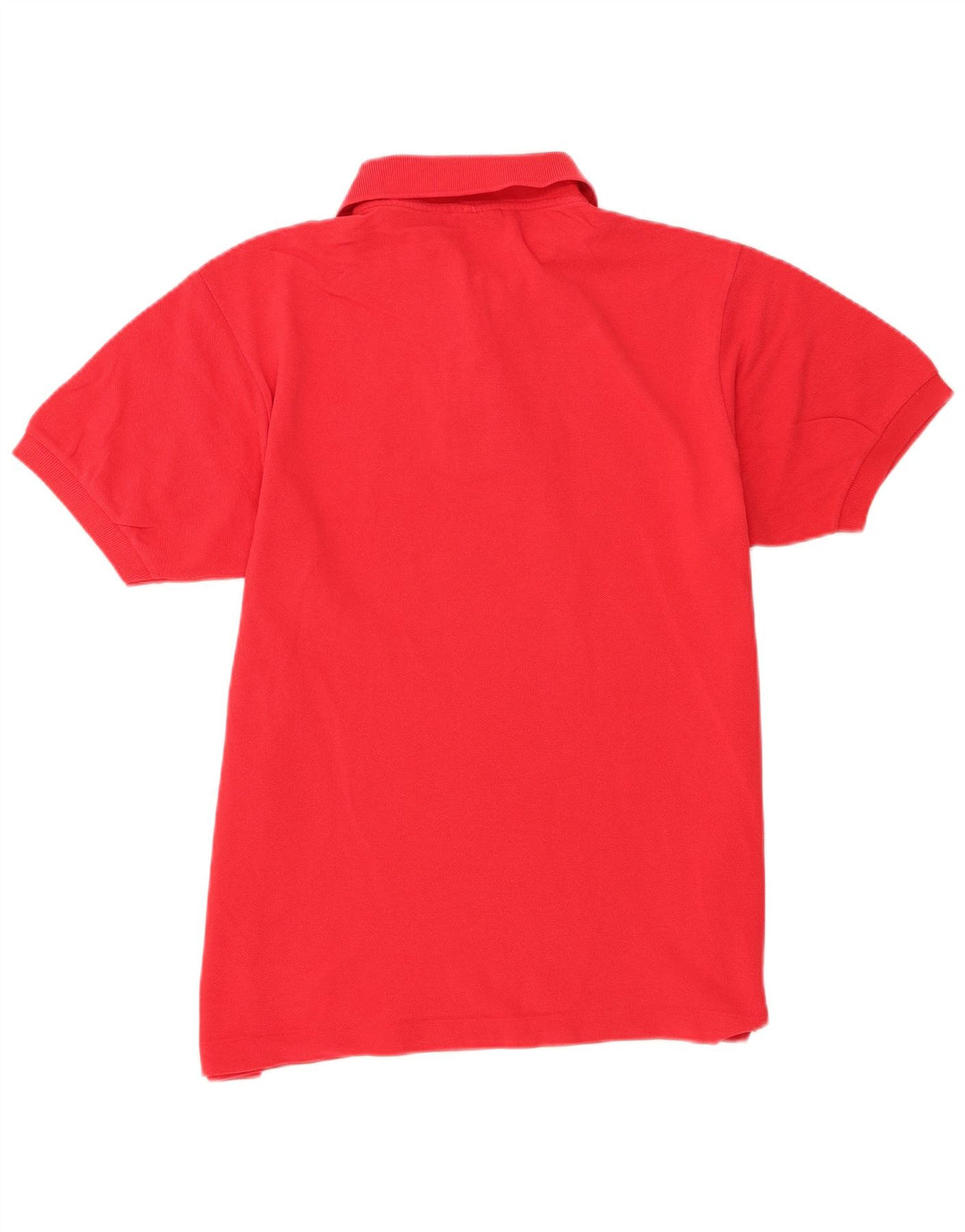 Polo Lacoste para hombre talla 4 mediano algodón rojo