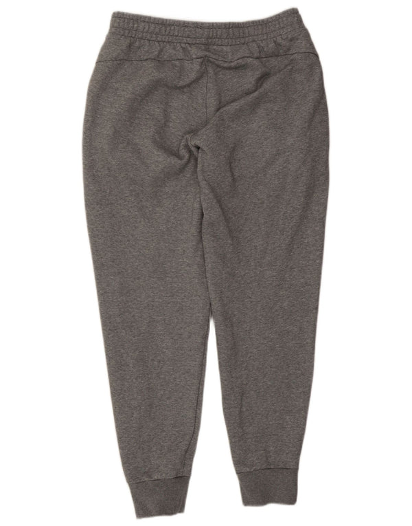 Puma Mens Tracksuit Trousers Joggers Large Grey Cotton