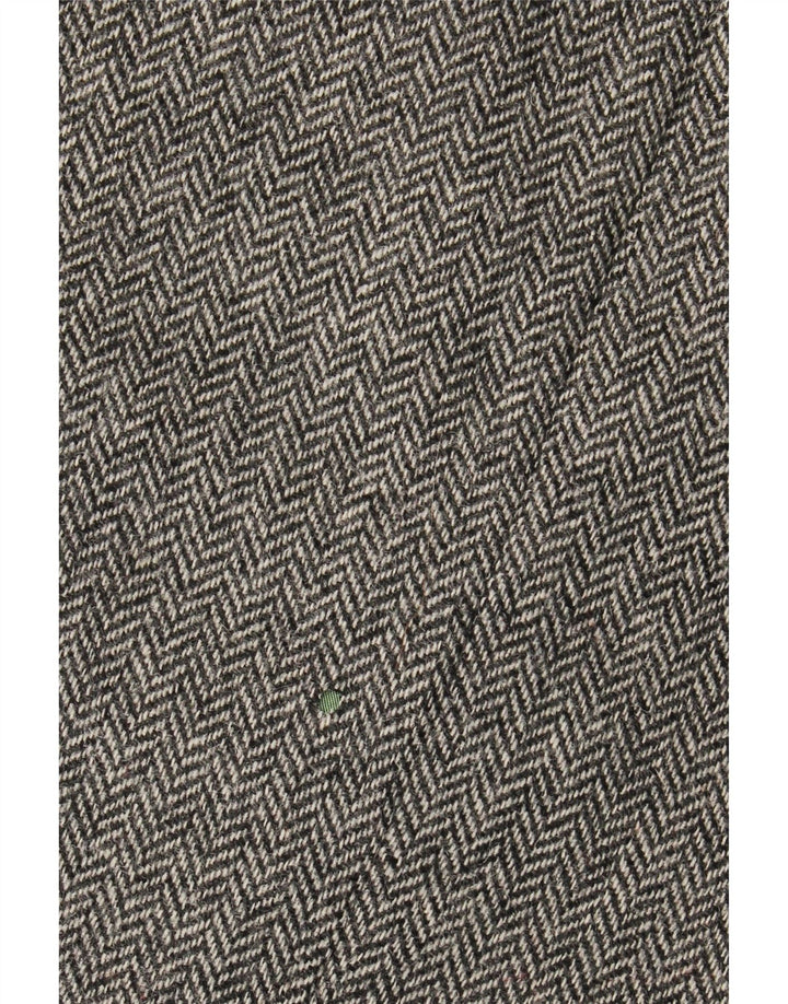 H.MOSER Chaqueta tipo blazer de 3 botones para hombre EU 54 2XL Lana en espiga gris