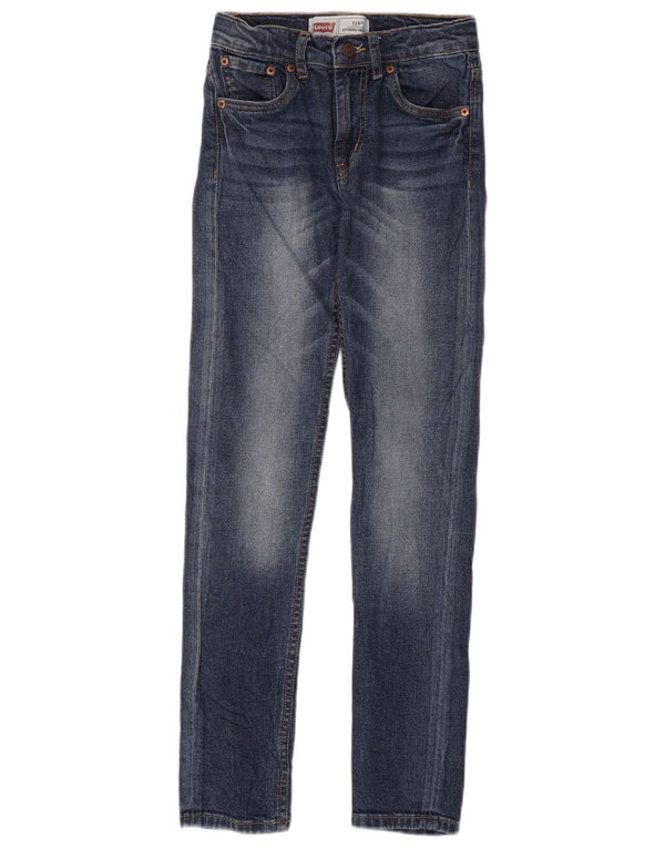 Levi's Vaqueros pitillo 519 para niños 11-12 años W24 L29 Algodón azul