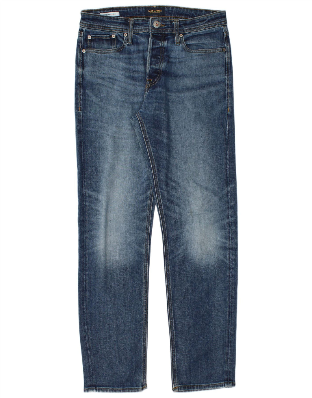 Jack & Jones Hombre Mike Slim Jeans W30 L32 Algodón Azul