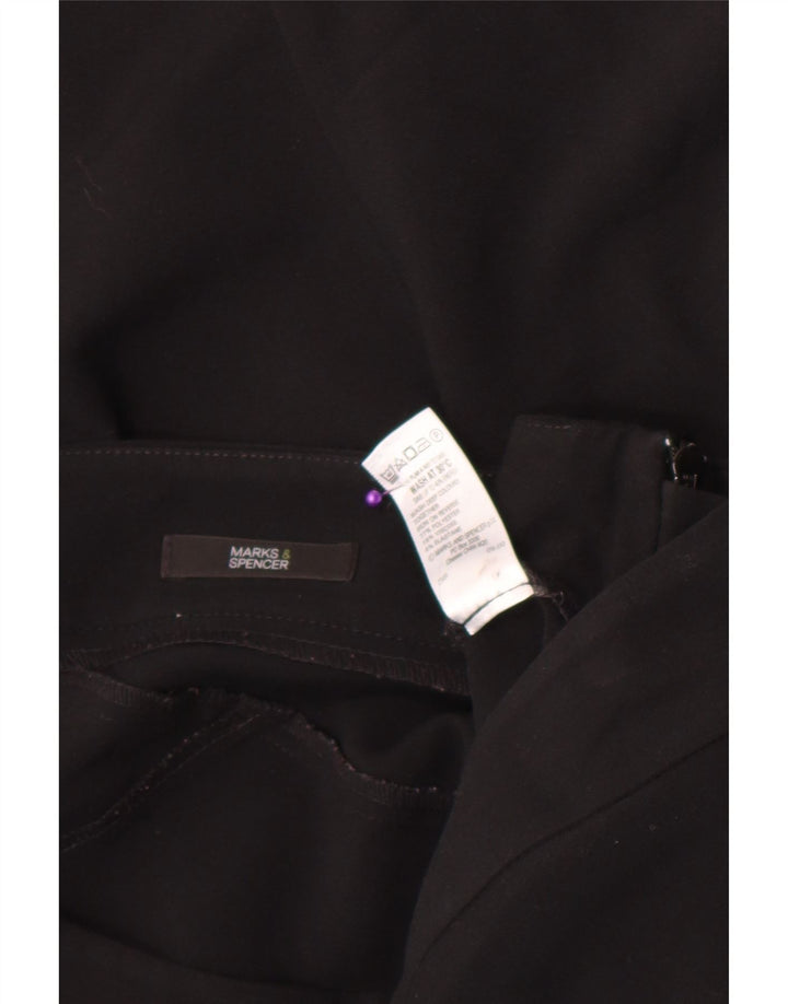 Marks & Spencer Falda trompeta para mujer UK 14 Large W32 Poliéster negro