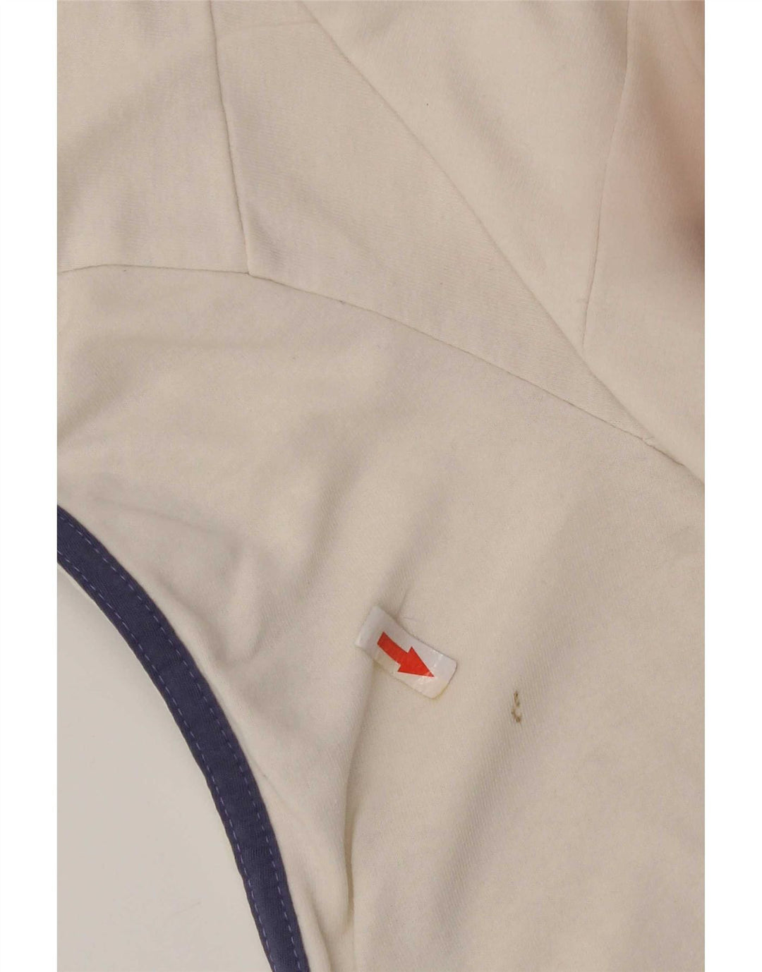 Adidas Mujer Chándal Top Chaqueta Pequeña Algodón Blanco