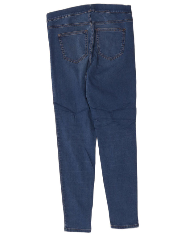 Marks & Spencer Jeans Jegging para Mujer UK 10 Small W28 L27 Algodón Azul