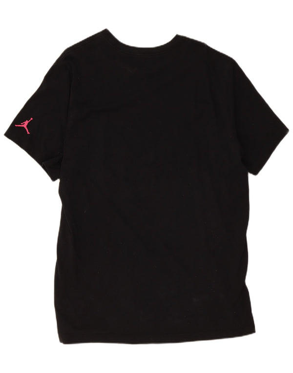Jordan - Camiseta gráfica para hombre, talla XL, algodón negro