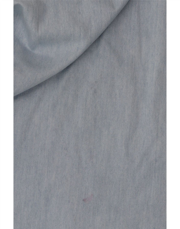 Paul & Shark Camisa tipo jersey para hombre Talla 17 1/2 44 XL Algodón azul