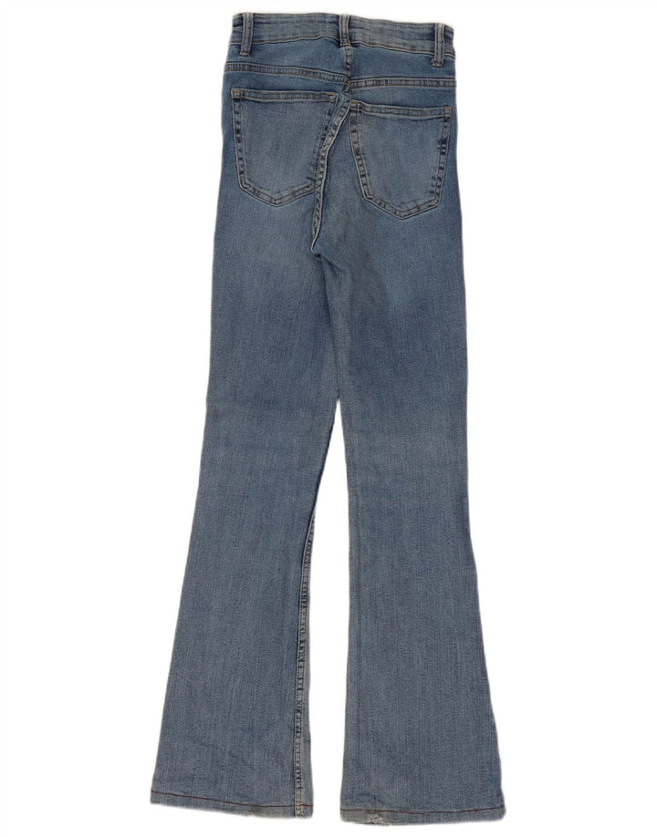Zara Vaqueros Acampanados Mujer EU 34 2XS W24 L31 Azul