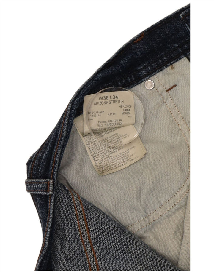 Wrangler Pantalones cortos de mezclilla para hombre W36 Algodón azul grande