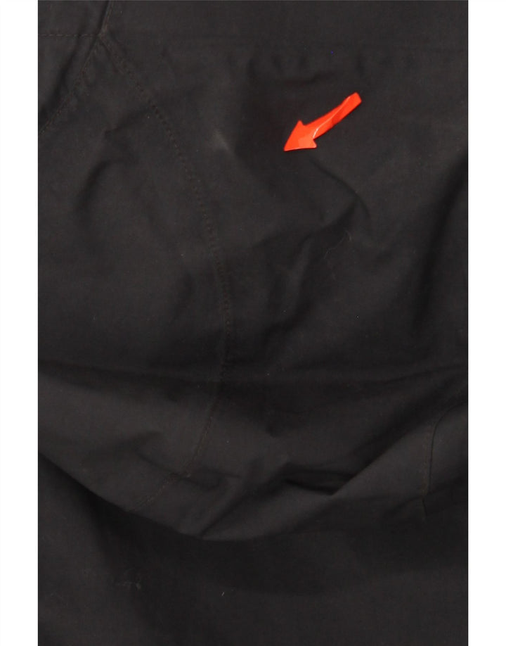 The North Face Chaqueta impermeable con capucha para hombre UK 40 Large Nylon negro