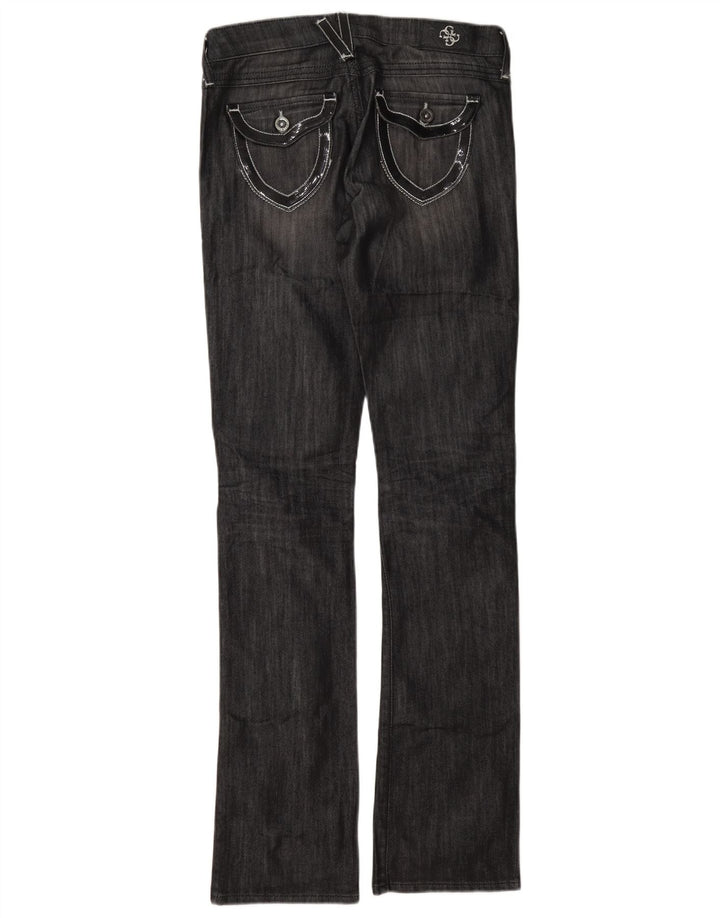 Vaqueros Guess Mujer Bootcut Slim W26 L33 Algodón Gris