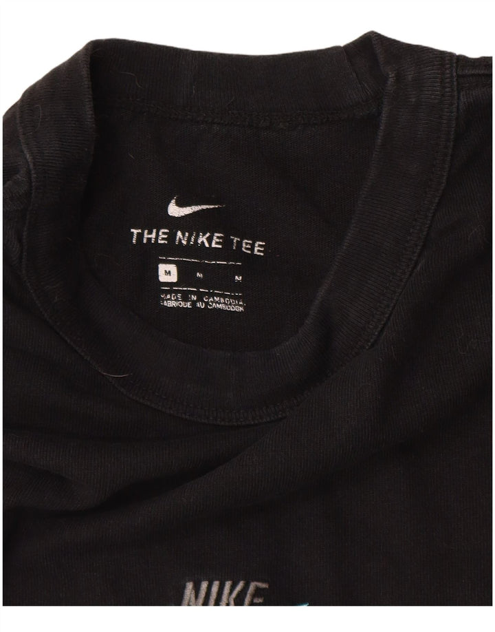 Camiseta Nike Hombre Top Medium Negro Algodón