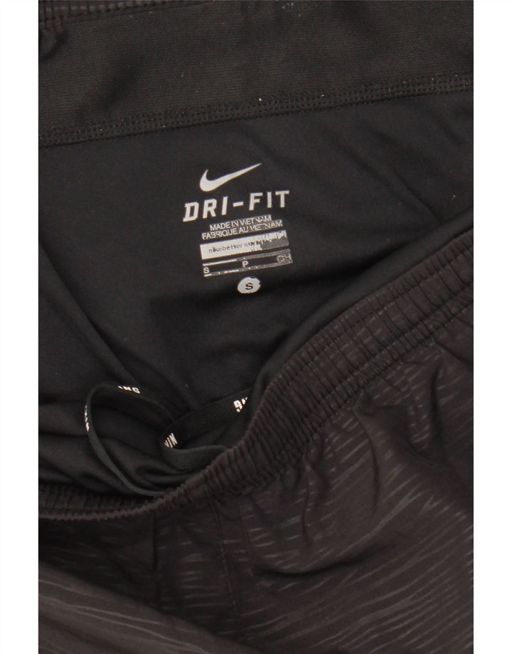 Nike Dri Fit - Pantalones cortos deportivos para hombre (poliéster), color negro