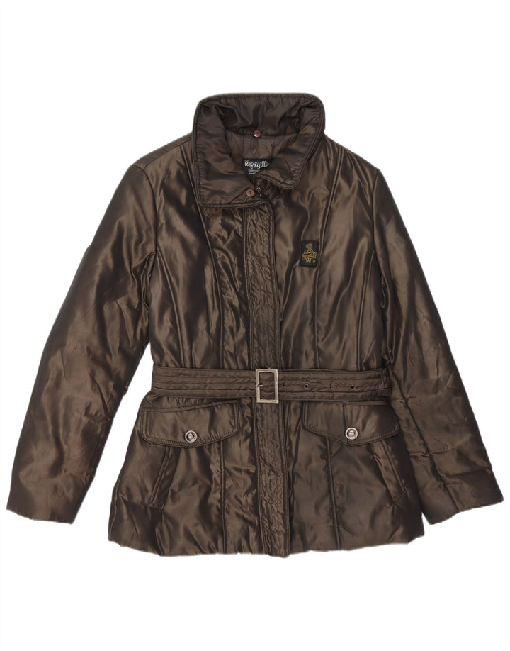 REFRIGIWEAR Chaqueta acolchada Cruz para mujer Reino Unido 44 Marrón medio