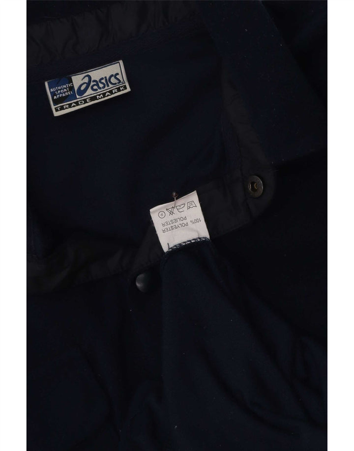 Asics Hombre Lumberjack Fleece Camisa Grande Azul Marino Poliéster