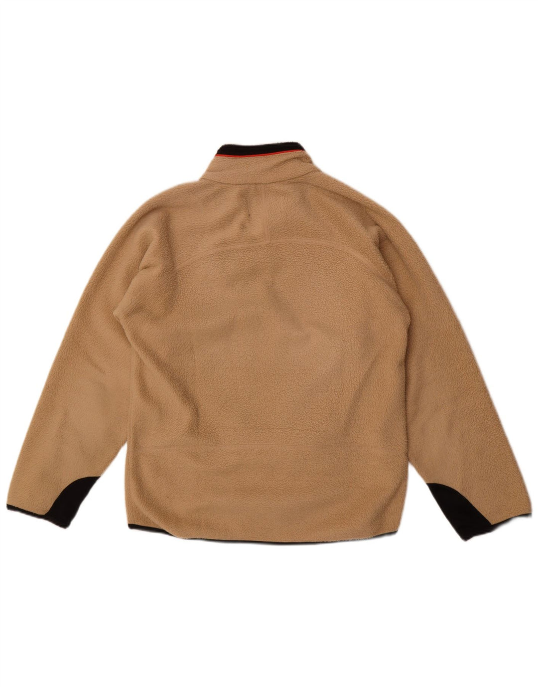 Fila Chaqueta polar para hombre UK 38 Medium Beige Colorblock