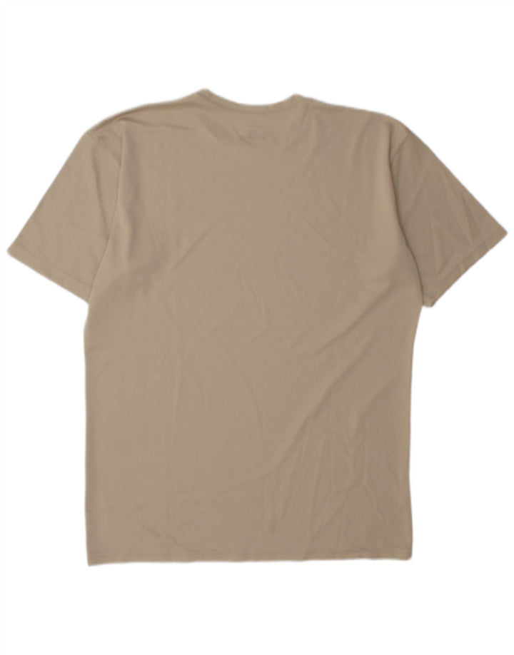 Camiseta Under Armour Hombre Top XL Beige Poliéster