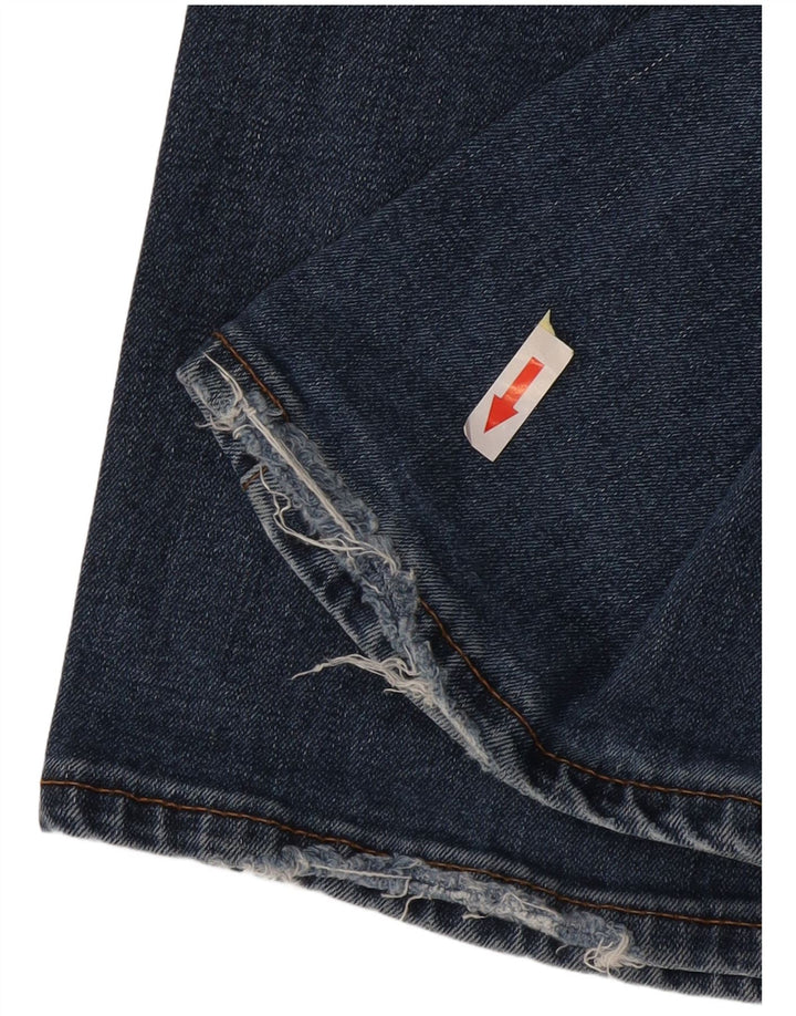 Marks & Spencer Vaqueros rectos regulares para hombre W36 L33 Algodón azul