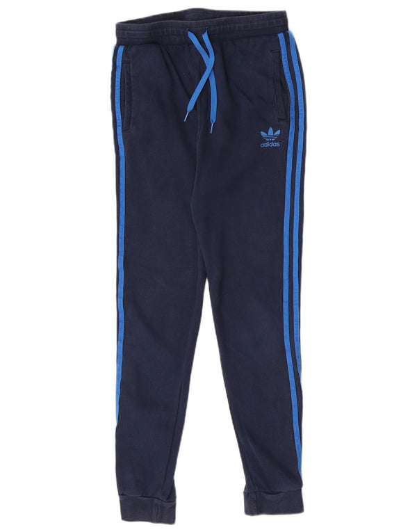 Adidas Pantalones de chándal para niño Joggers 13-14 años Azul Marino Algodón