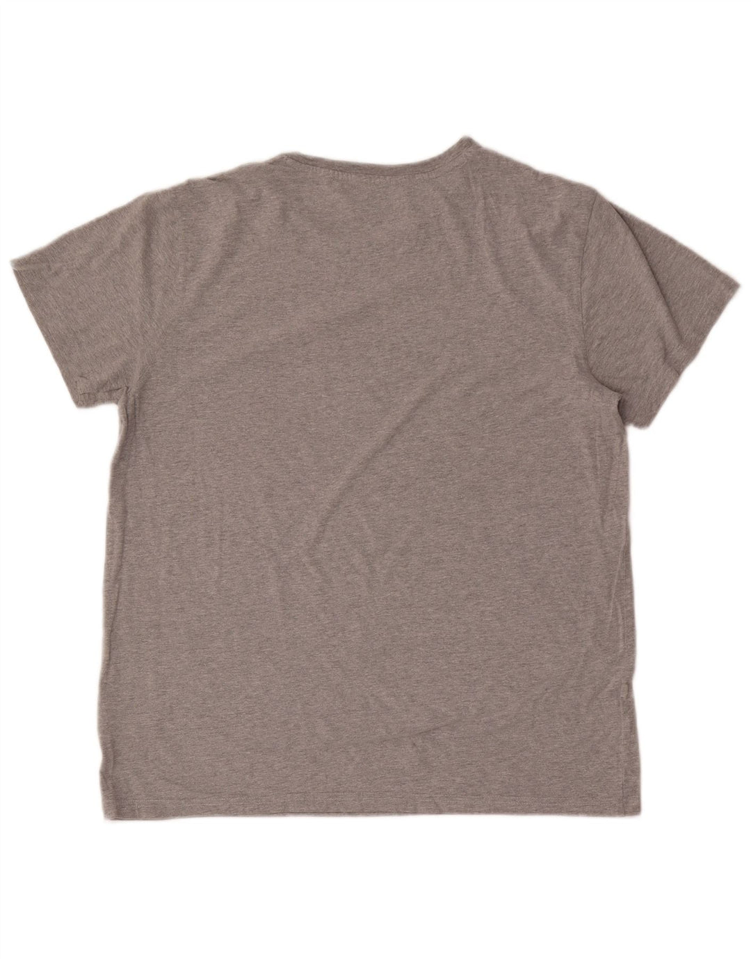 Camiseta Lee para hombre Top grande de algodón gris