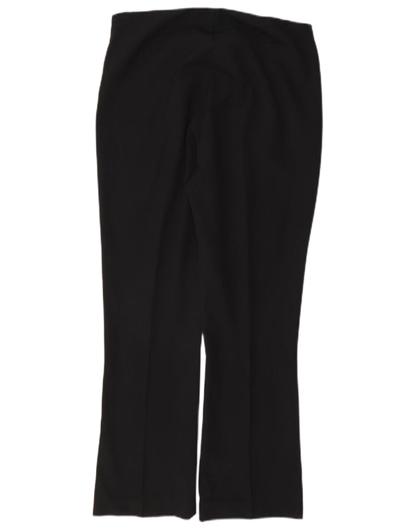 Zara Mujer Pantalón Casual Regular Grande W30 L27 Negro