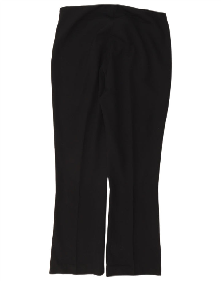 Zara Mujer Pantalón Casual Regular Grande W30 L27 Negro