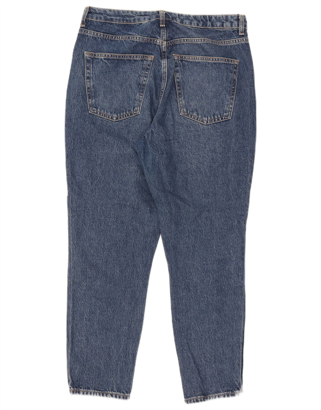 Vaqueros Mom Tapered Mujer Topshop W32 L26 Poliéster Azul