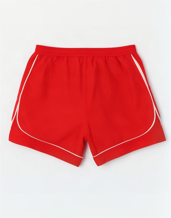 Umbro Pantalón Corto Deportivo Hombre XL Poliéster Rojo