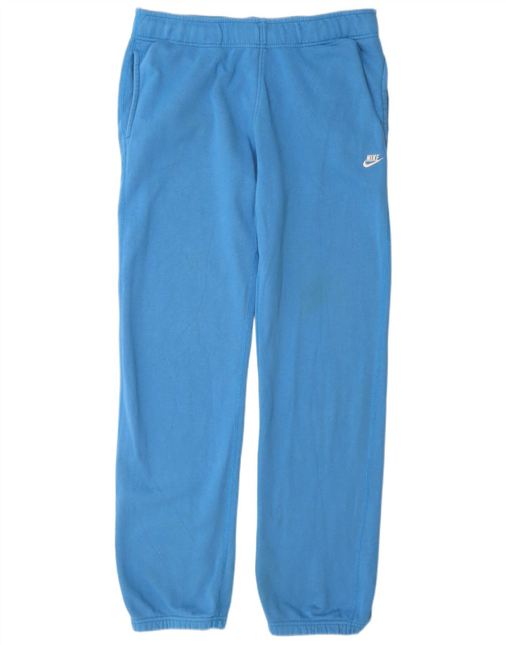 NIKE Hombre Pantalones de Chándal Joggers Large Azul Algodón
