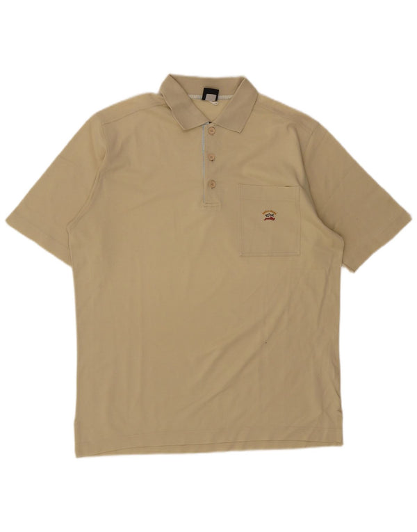 Polo Paul & Shark Hombre Grande Algodón Beige