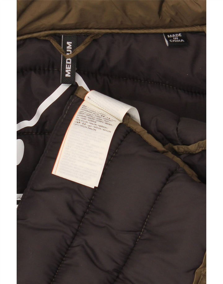 Superdry Chaqueta Acolchada Para Hombre UK 38 Medium Caqui Nylon