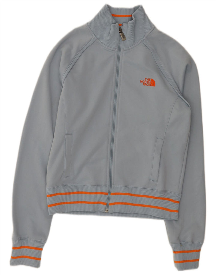 The North Face Chaqueta de chándal para mujer UK 12 Poliéster azul medio