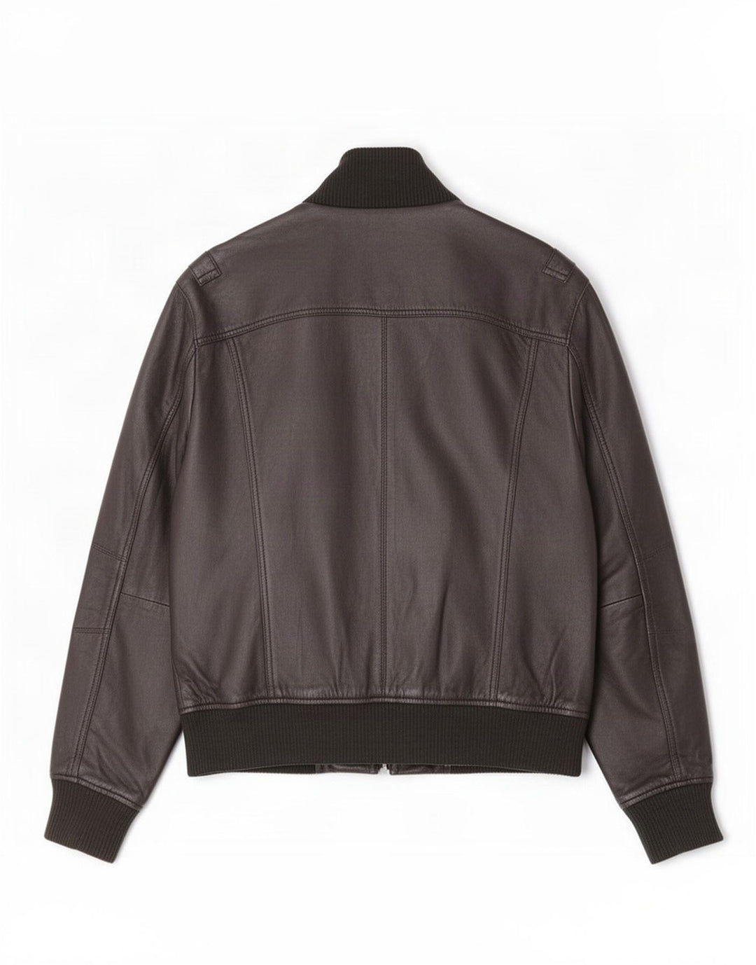 Gipsy Chaqueta Bomber de Cuero para Hombre UK 38 Medium Black