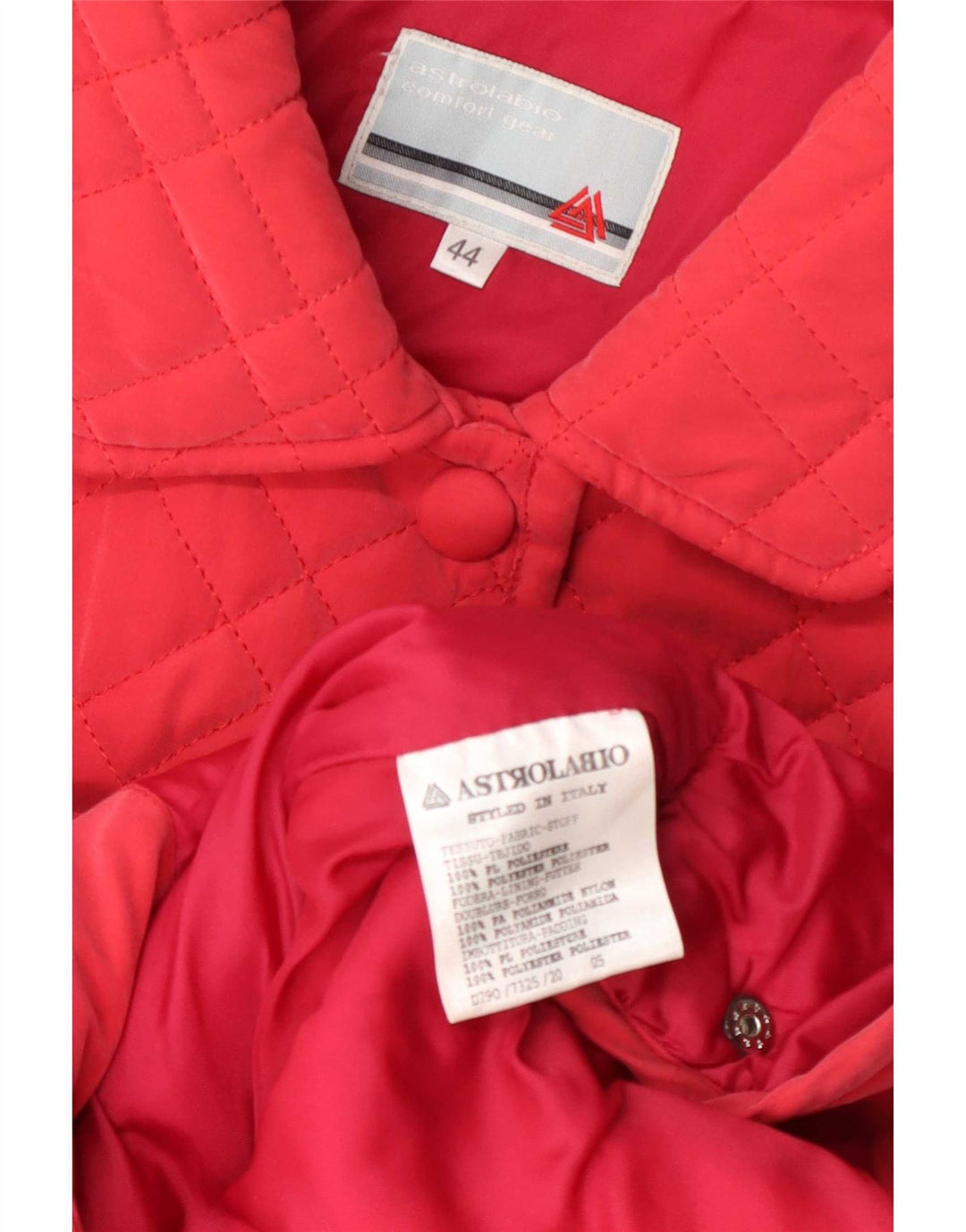 Chaqueta acolchada Astrolabio Mujer IT 44 Poliéster rosa medio
