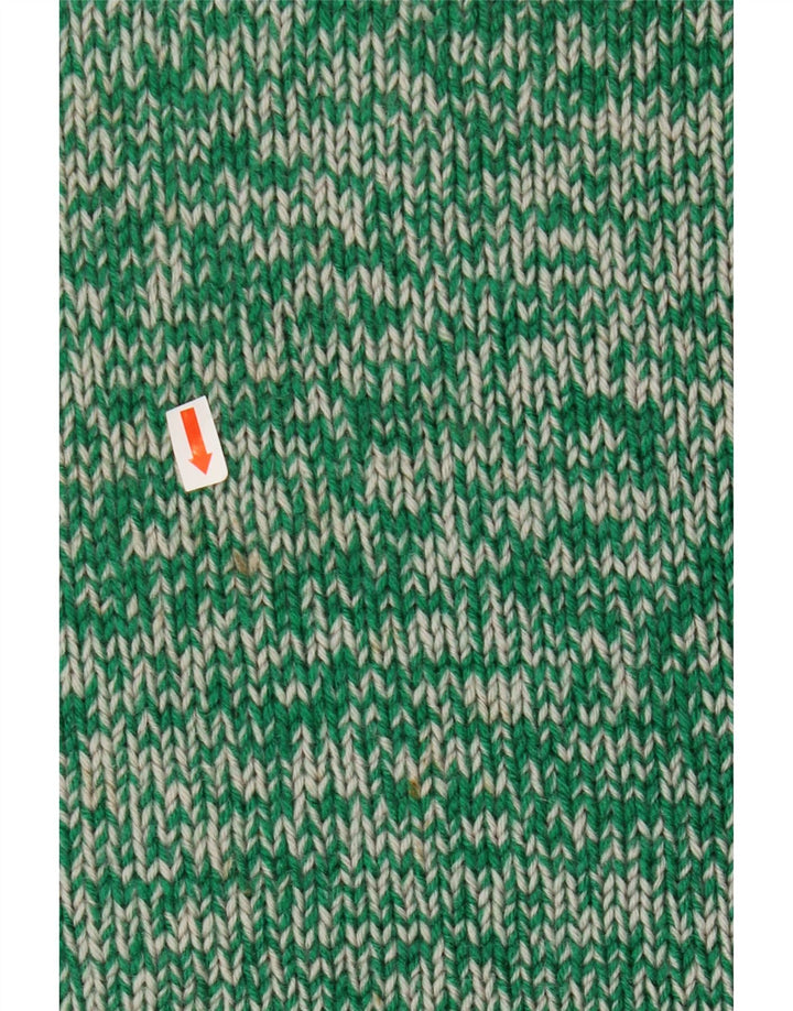 Vintage Mujeres Reino Unido 18 XL Verde Moteado