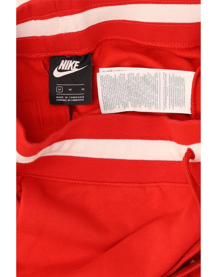 Nike Pantalones De Chándal Con Gráficos Joggers De Algodón Color Block En Rojo Medio