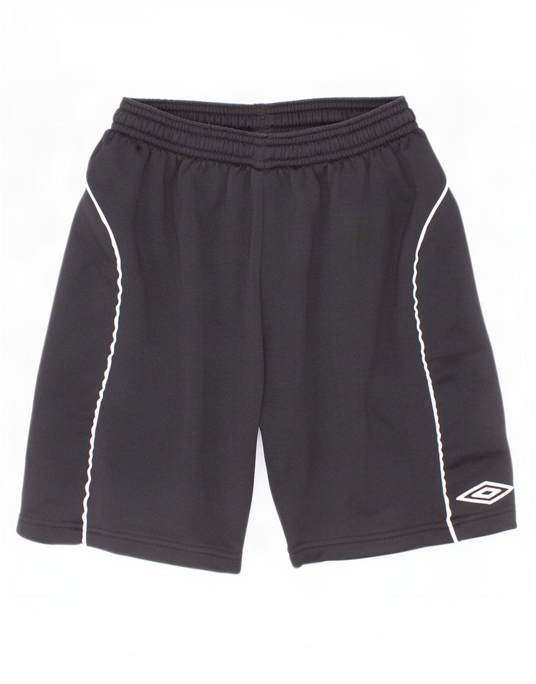 Umbro Shorts deportivos con estampado gráfico para niños 9-10 años Poliéster color block negro