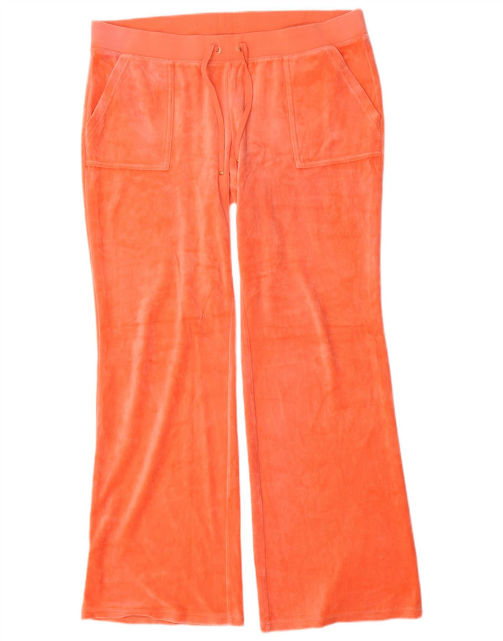 JUICY COUTURE Pantalones de chándal para mujer ES 40 XL Algodón naranja