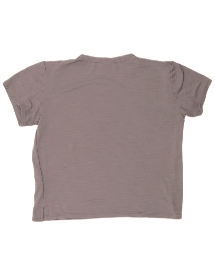 Camiseta Nike Hombre Top Grande Gris Poliéster