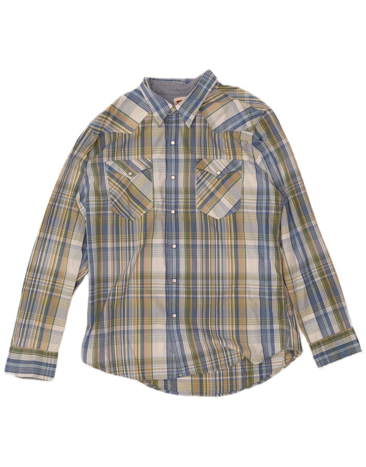 LEVI'S Camisa De Franela XL Algodón A Cuadros Multicolor Hombre