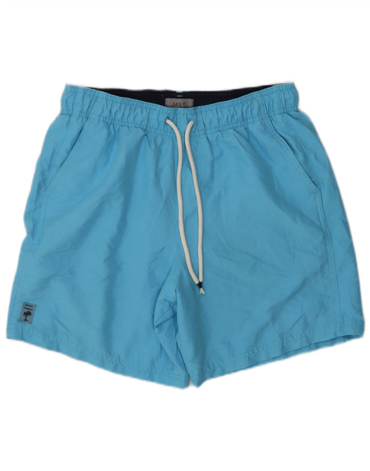 Bañador Marks & Spencer Hombre Pequeño Poliéster Azul