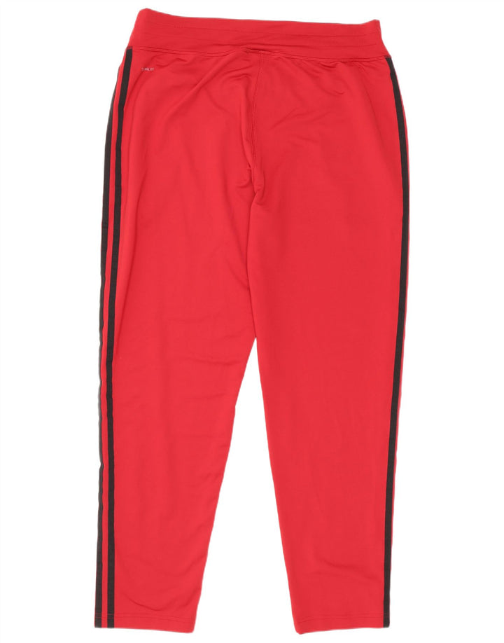 Adidas - Pantalones de chándal para mujer, talla 16/18, talla grande, color rojo, poliéster