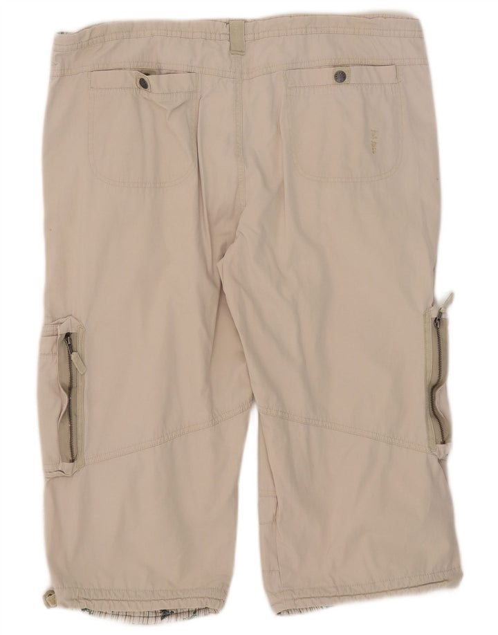 Pantalones cortos tipo cargo para hombre Fat Face W38 XL Algodón beige